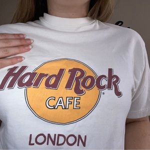 Hard Rock Café London Logo Tee